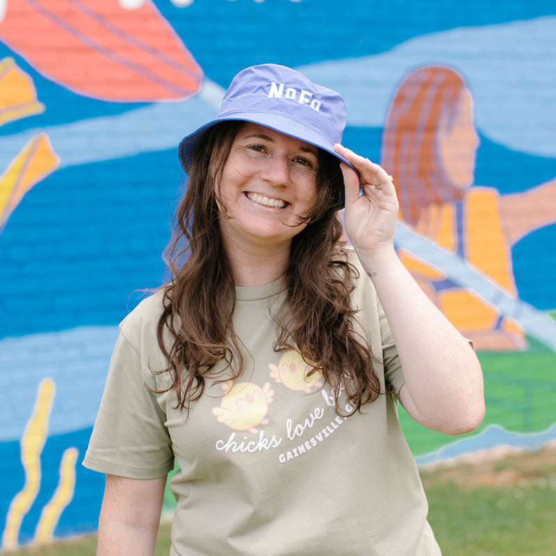 Bucket Hat in Powder Blue – NoFo Brew Co.