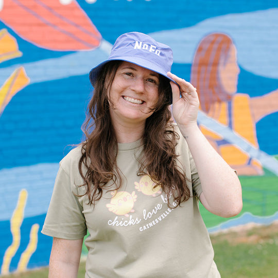 Bucket Hat in Powder Blue – NoFo Brew Co.