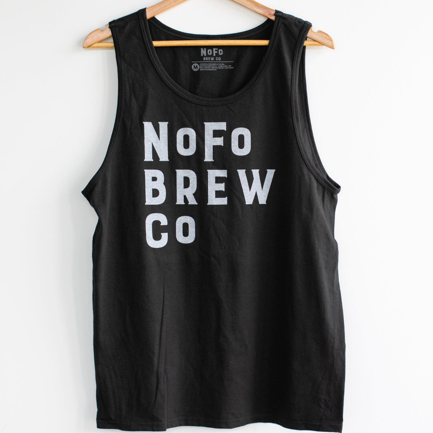 NoFo Tank In Black and Grey